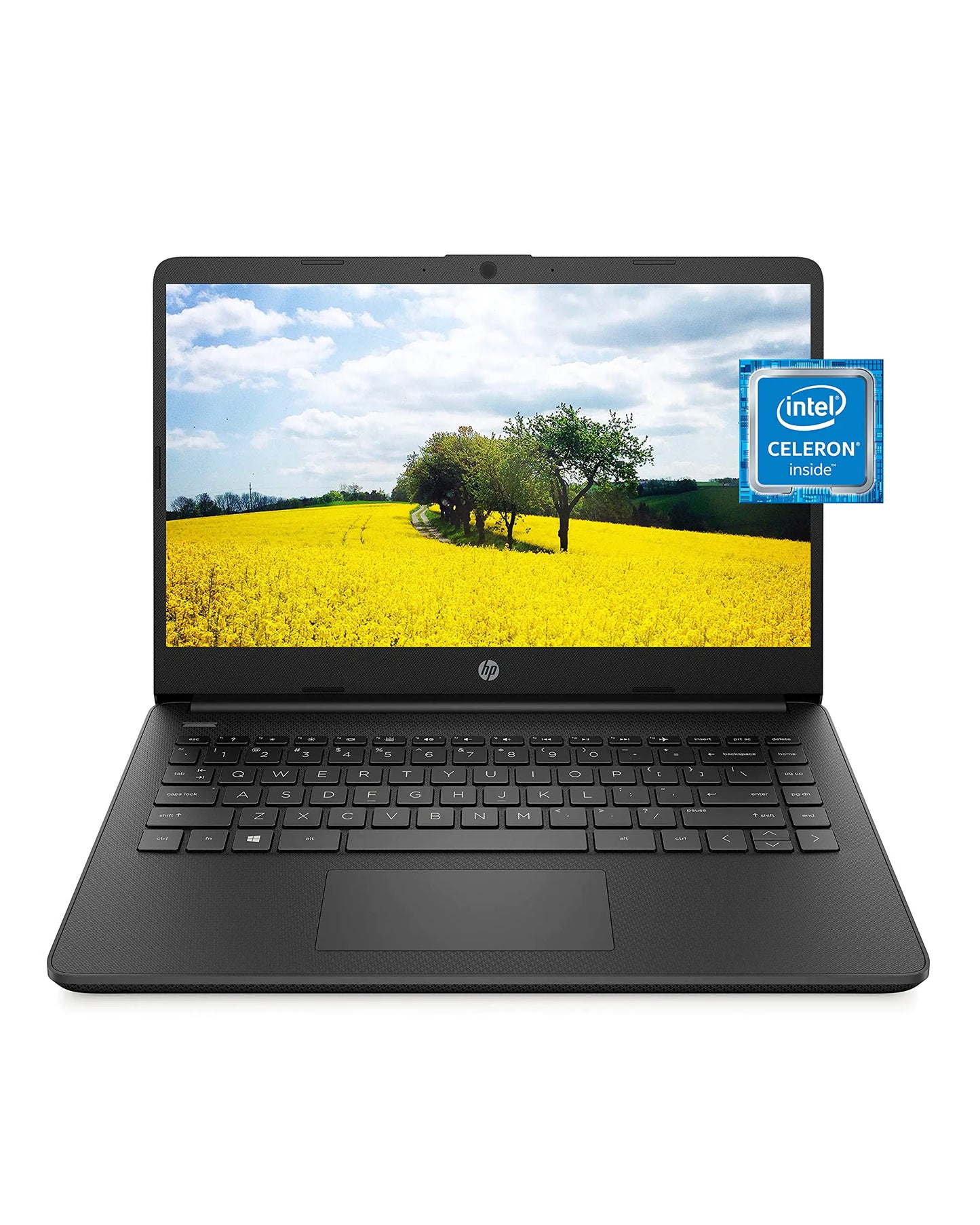HP 14 Laptop Intel Celeron N4020 4 GB RAM 64 GB Almacenamiento Pantalla HD Micro-Edge de 14 pulgadas Windows 10 Home Delgada y Portátil Gráficos 4K Un Año de Microsoft 365 (2021 Negro Jet) (Renovado)