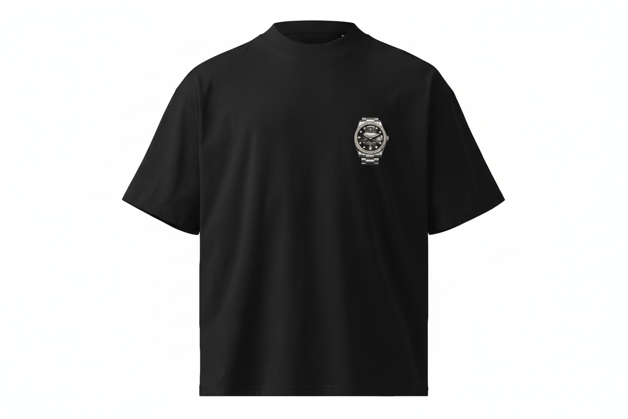 Lux O’Clock Signature White Gold Edition – Camiseta Premium | DTUPPR
