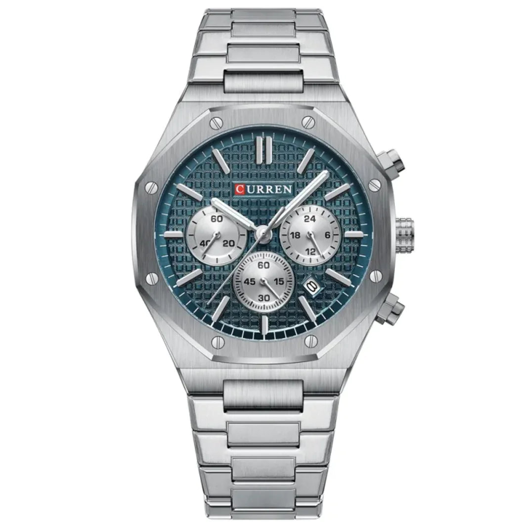 Reloj de Cuarzo Octagonal para Hombre