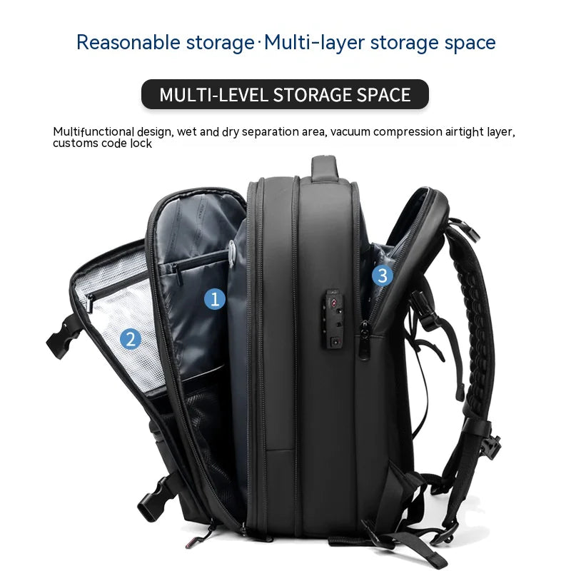 Mochila para Computadora Multifunción de Negocios para Hombres