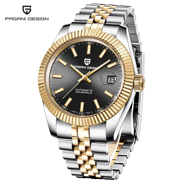 Pagani Design 1645 Men Japan NH35A Movement 10Bar Waterproof Clock Men`s Watch Natural Mechanical Automatic Watches for Men