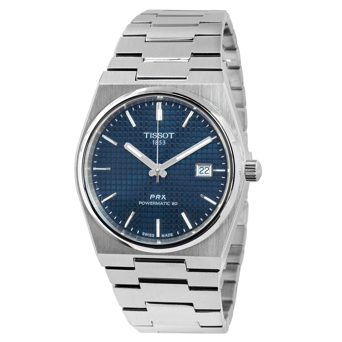 Tissot PRX Powermatic 80 Automatic Blue Dial Swiss Watch