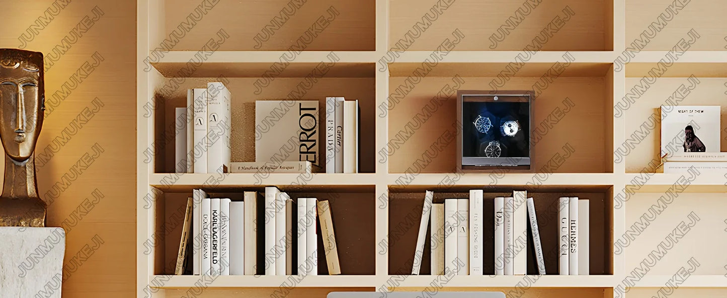 Bobinadora de reloj con 6 ranuras/3 ranuras para cajas de almacenamiento de relojes automáticos, bobinadora automática, utiliza Cable USB, Mabuchi Mute Motro