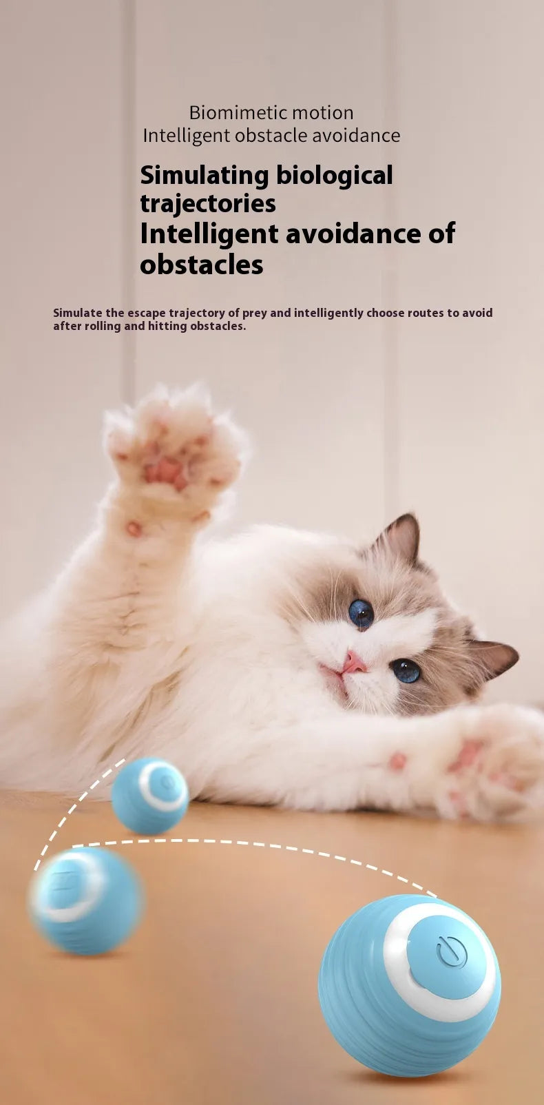 Pelota Interactiva Inteligente para Mascotas