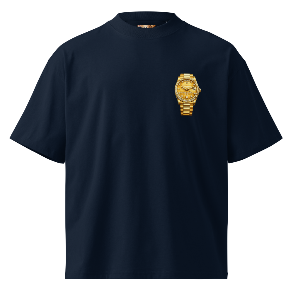 Lux O’Clock Signature Gold Edition – Camiseta Premium | DE TODO UN POCO PR