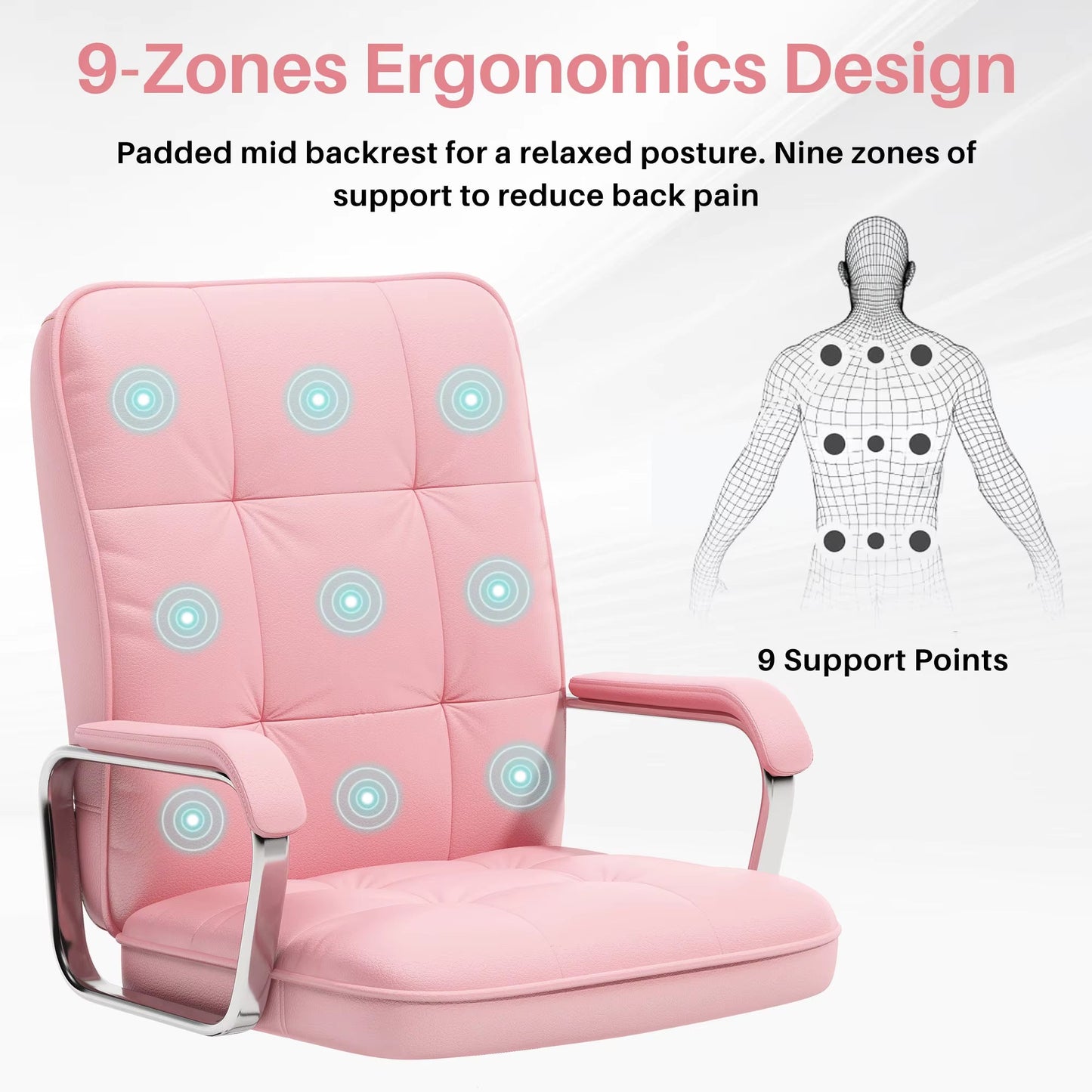 Silla Ejecutiva Premium Comfort Office