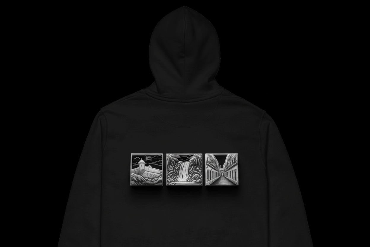 Hoodie Orgánico Raíces D’BORIKÍ™ Premium |De Todo Un Poco PR