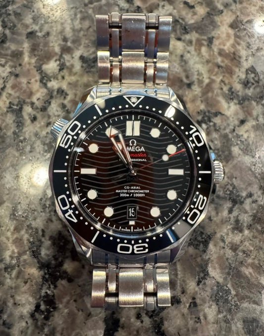 Omega Seamaster Diver 300M Co-Axial Master Chronometer | Full Set + Correa Original