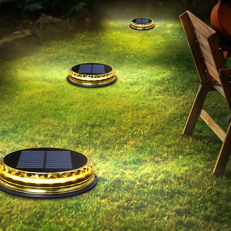 Luz Solar LED Empotrable Premium para Jardín – Iluminación Moderna Exterior DTUPPR
