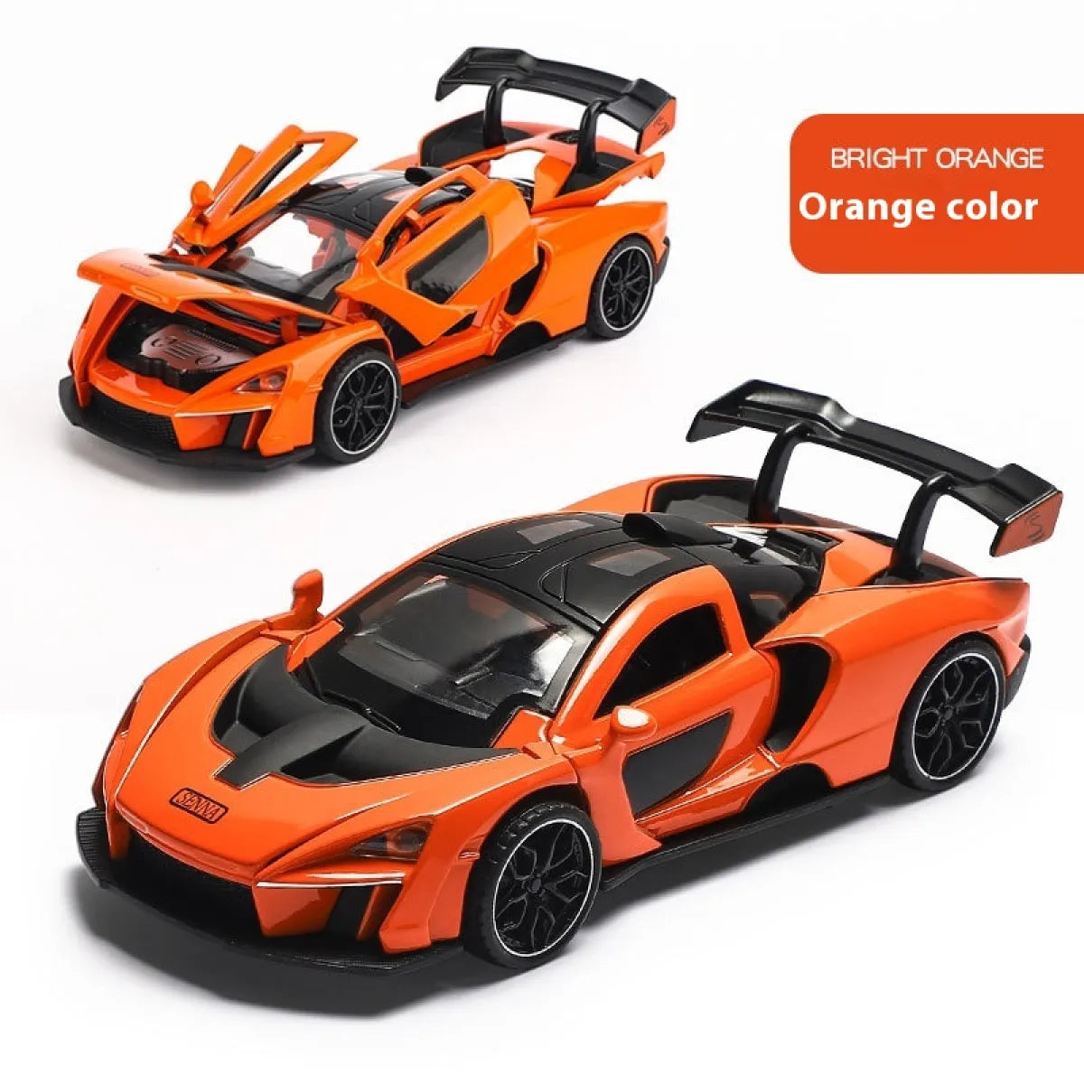 Supercar Miniatura Interactivo – Luces & Sonido Realista