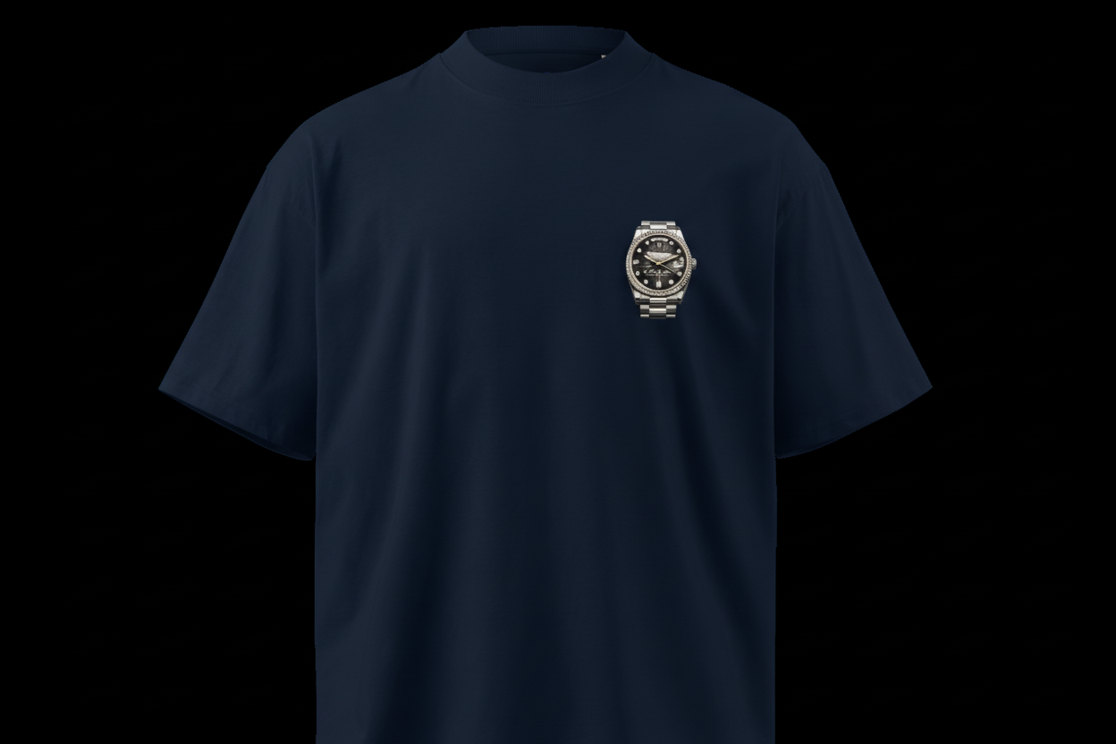 Lux O’Clock Signature White Gold Edition – Camiseta Premium | DTUPPR
