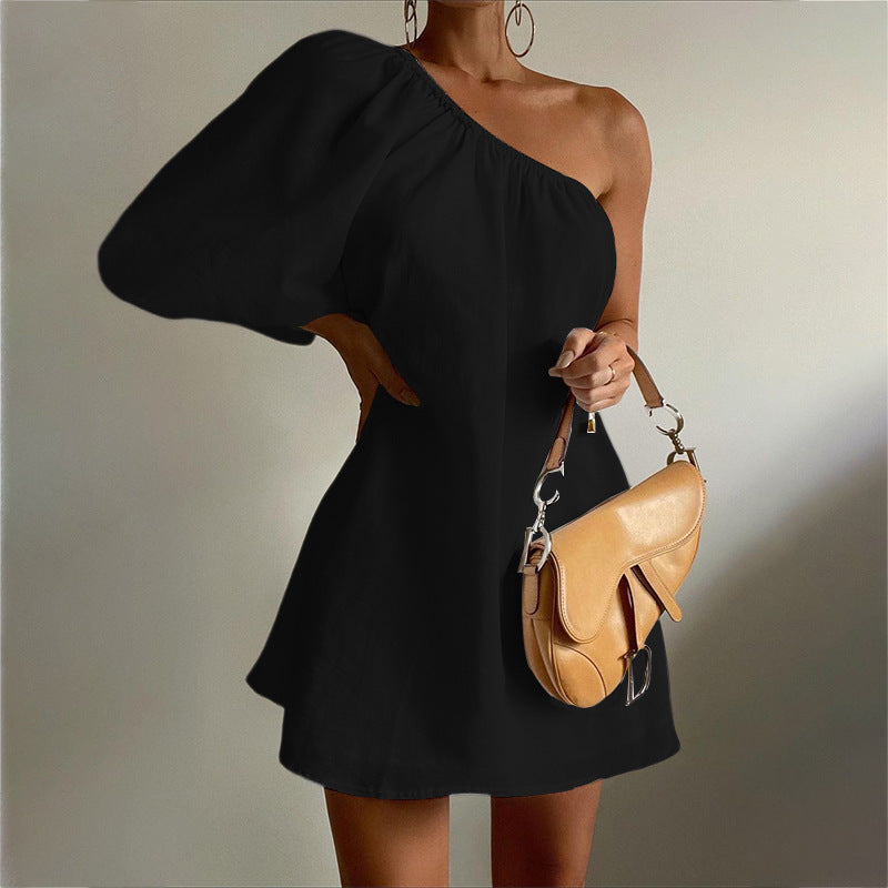 Loose Short Dress for Women