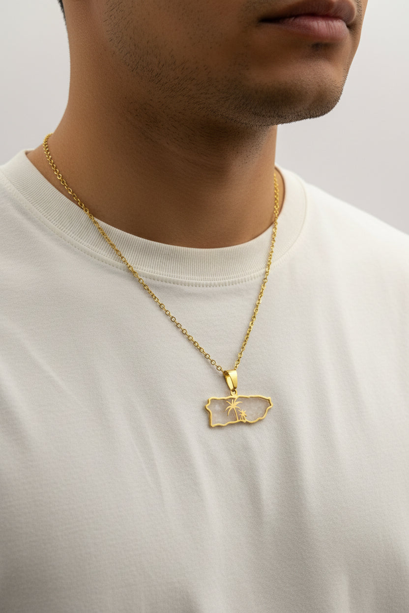 Cadena del mapa de Puerto Rico Signature Edition |DTUPPR