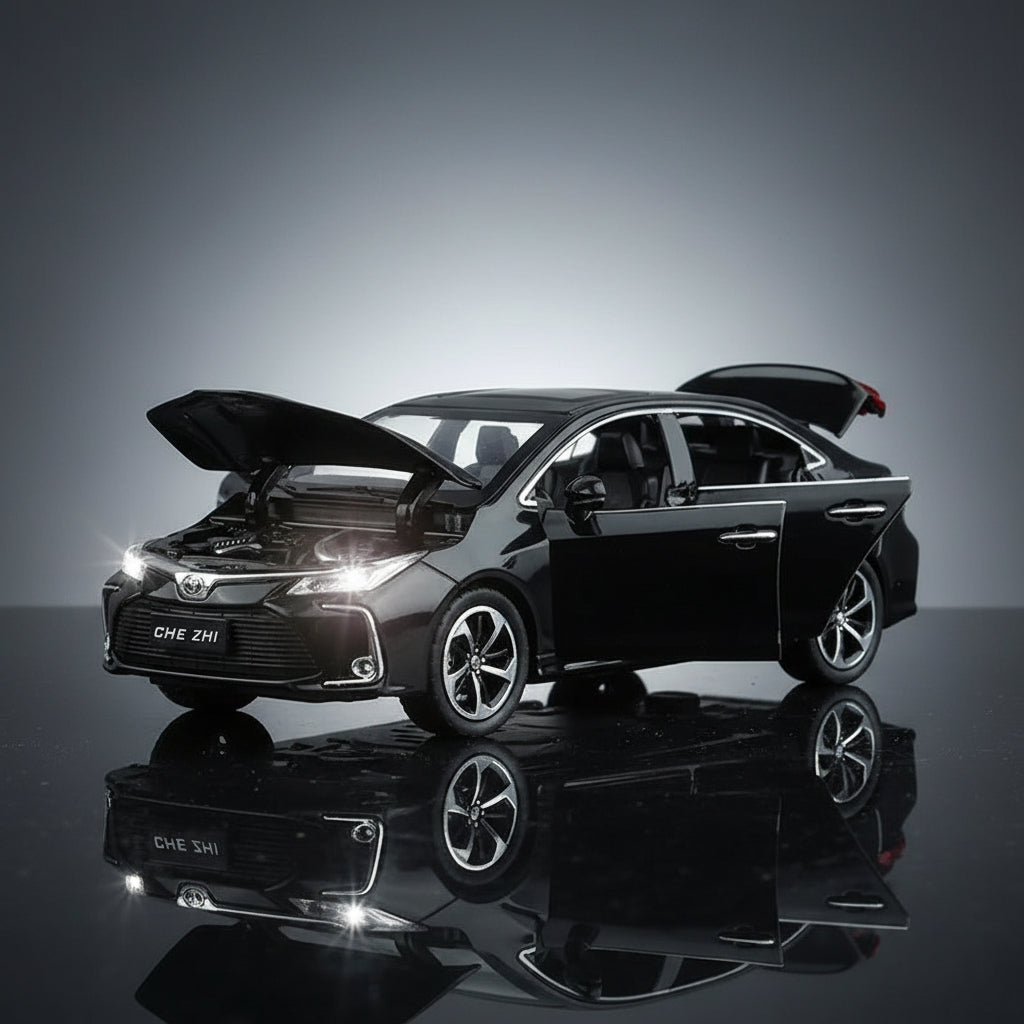Modelo de Auto Sedán Deportivo 1:32 en Aleación – Edición Premium con Luces y Sonido