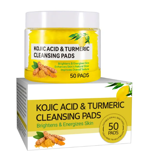 Pads Faciales Kojic & Turmeric Glow ✨