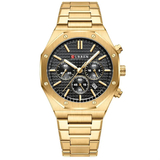 Reloj de Cuarzo Octagonal para Hombre