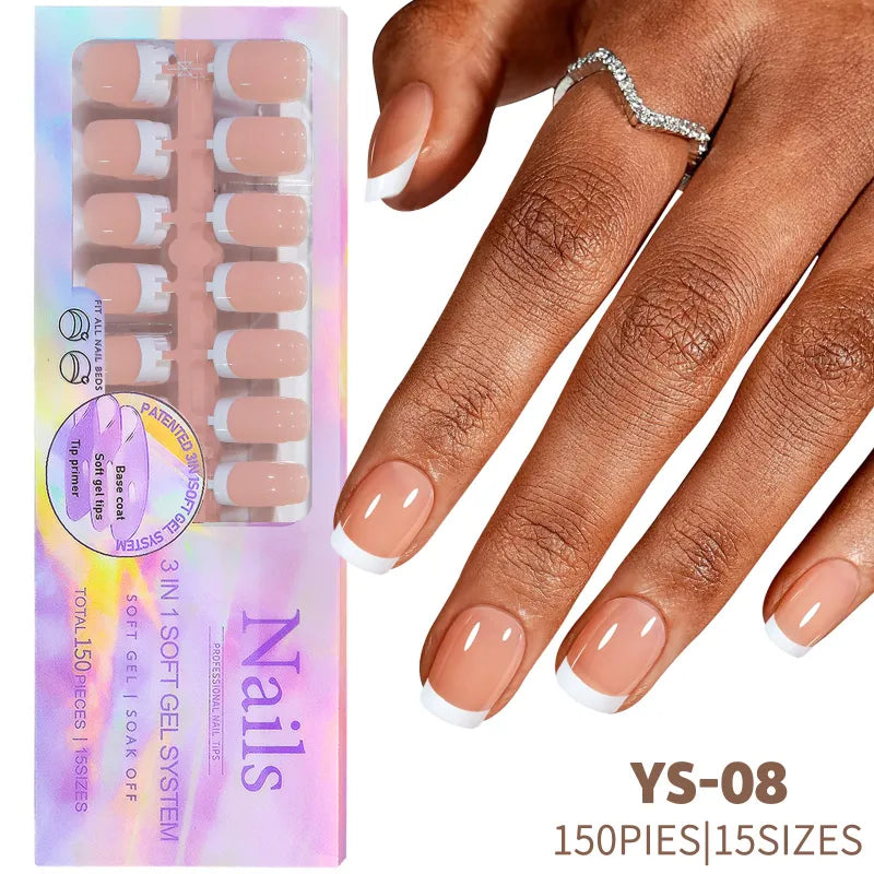 Press On Nails French Style