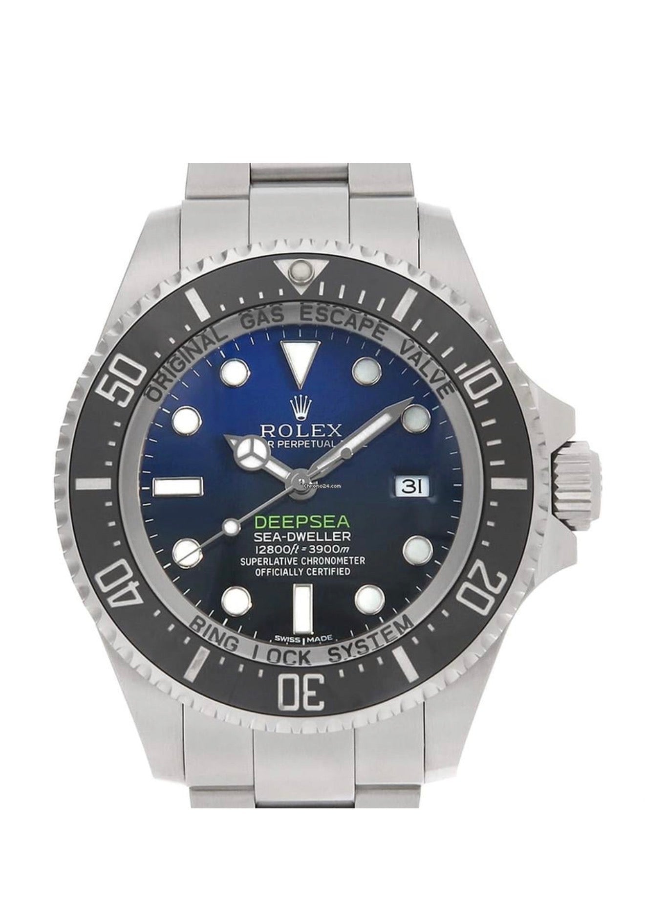 Rolex Sea-Dweller Deepsea Blue Dial 2018 — Full Set