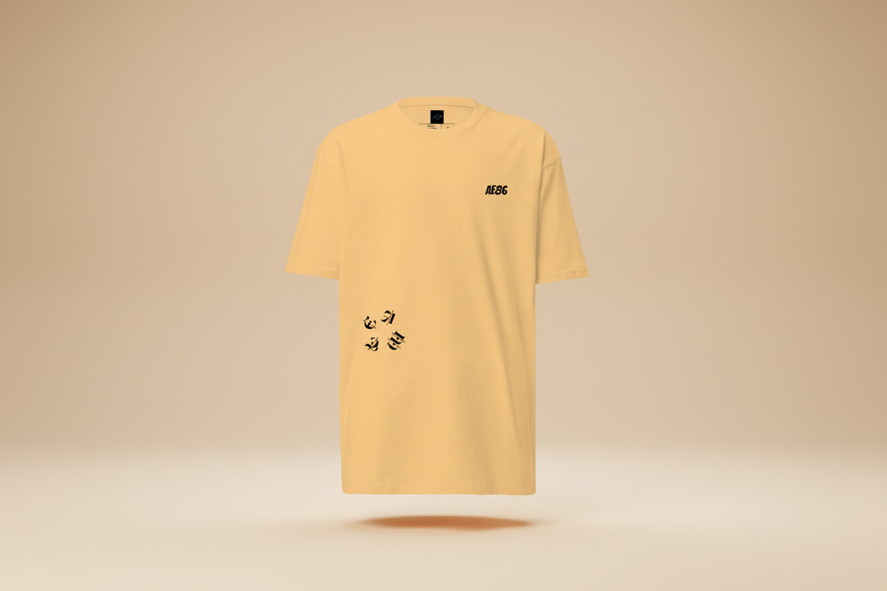 Camiseta Initial-D de Peso Pesado Premium para Hombre | DE TODO UN POCO PR