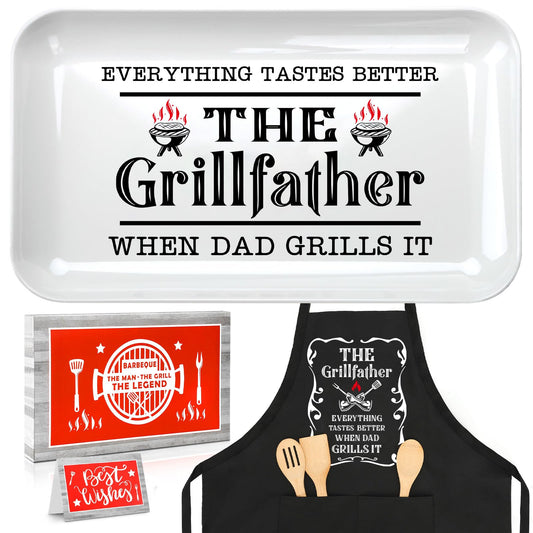 The Grillfather™ | Set Premium Para Papá Parrillero