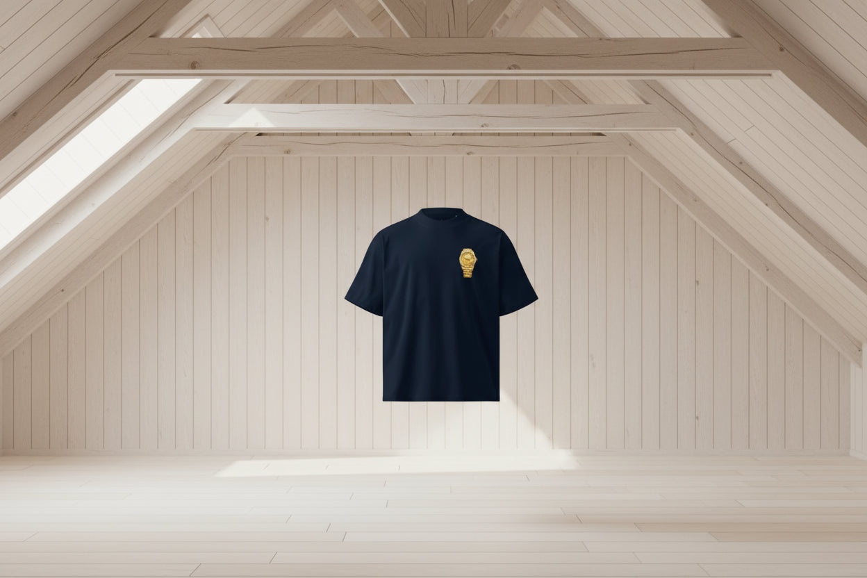 Lux O’Clock Signature Gold Edition – Camiseta Premium   | DE TODO UN POCO PR