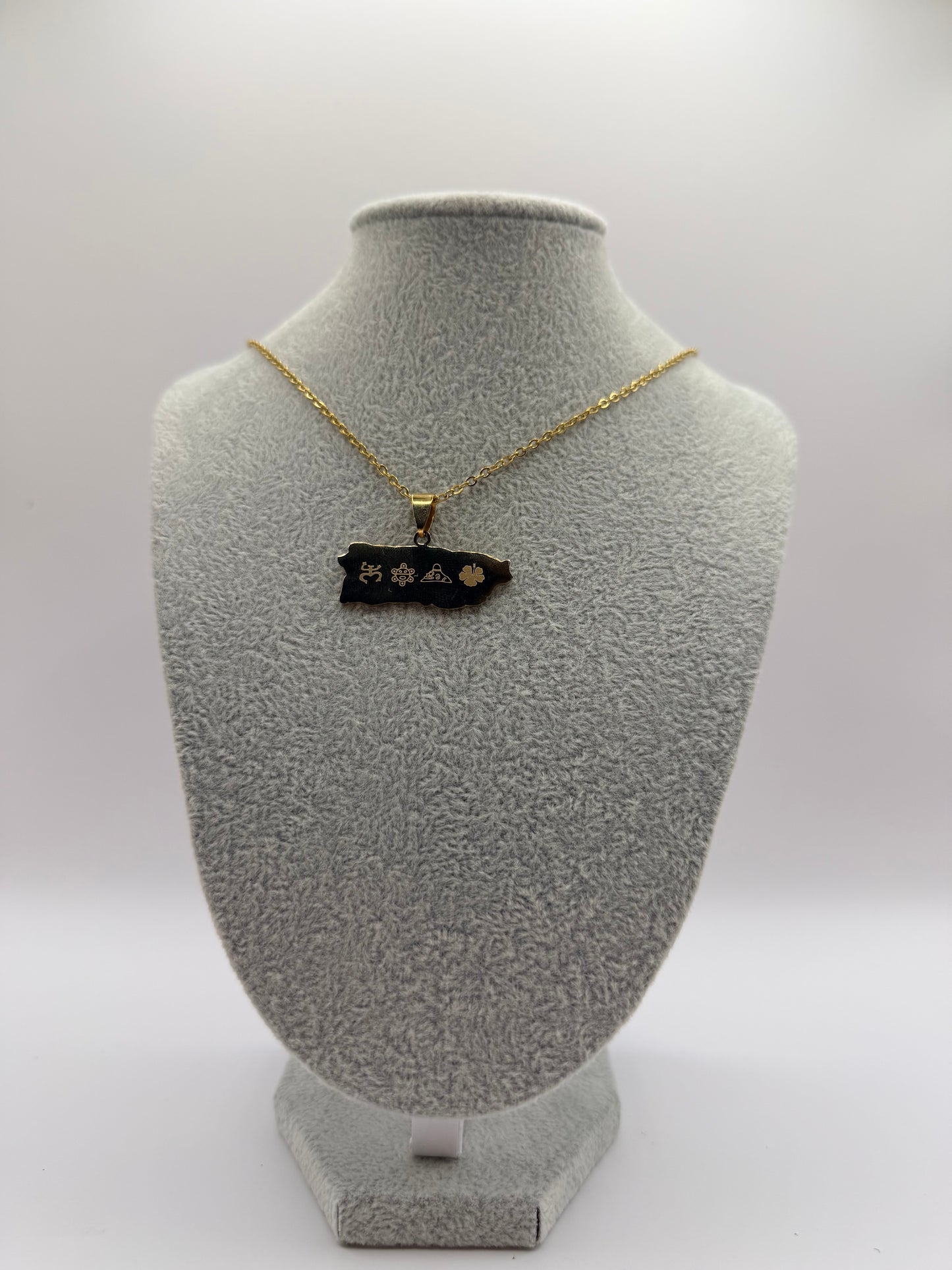 Cadena del mapa de Puerto Rico Signature Edition |DTUPPR