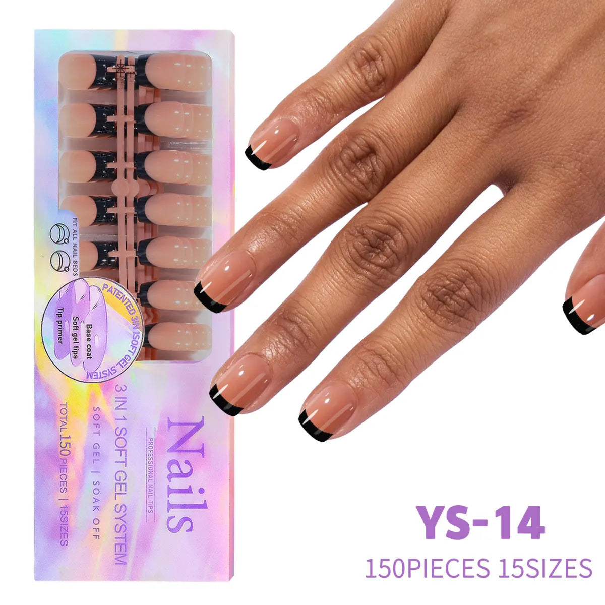 Press On Nails French Style