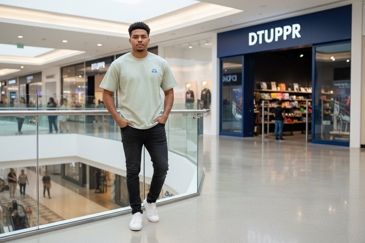Camisa  Premium Oversized Bordado Mediano D’BORIKÍ™ by DTUPPR -Edición Limitada
