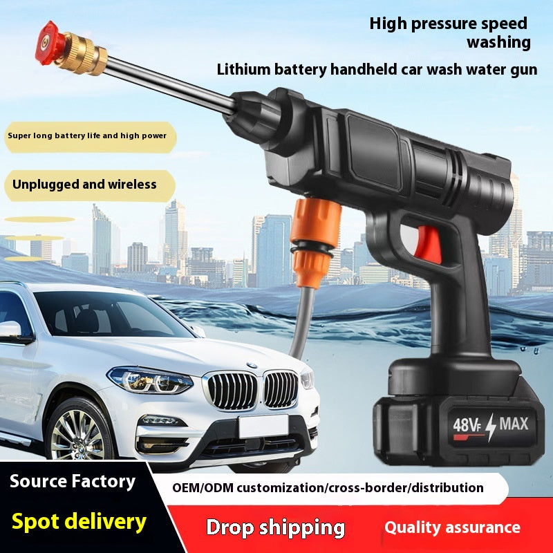 HydroJet Pro™ – Pistola Inalámbrica Premium para Lavado de Autos