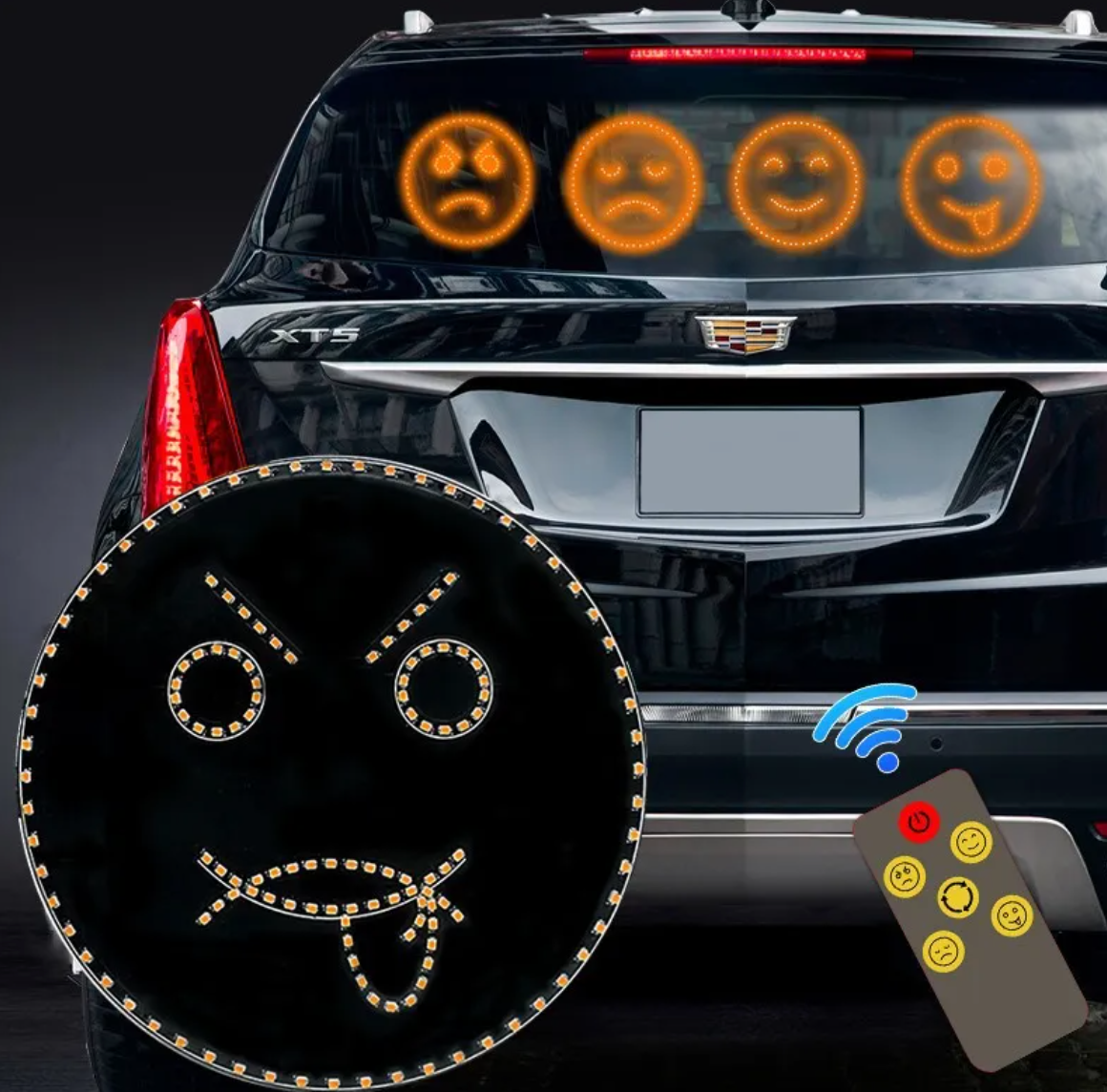 LED Gesture Rear Window Light