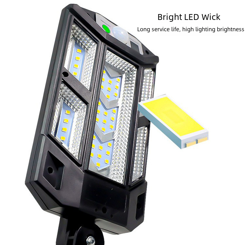 Luz Solar LED de Alta Potencia – Seguridad y Estilo para Exteriores