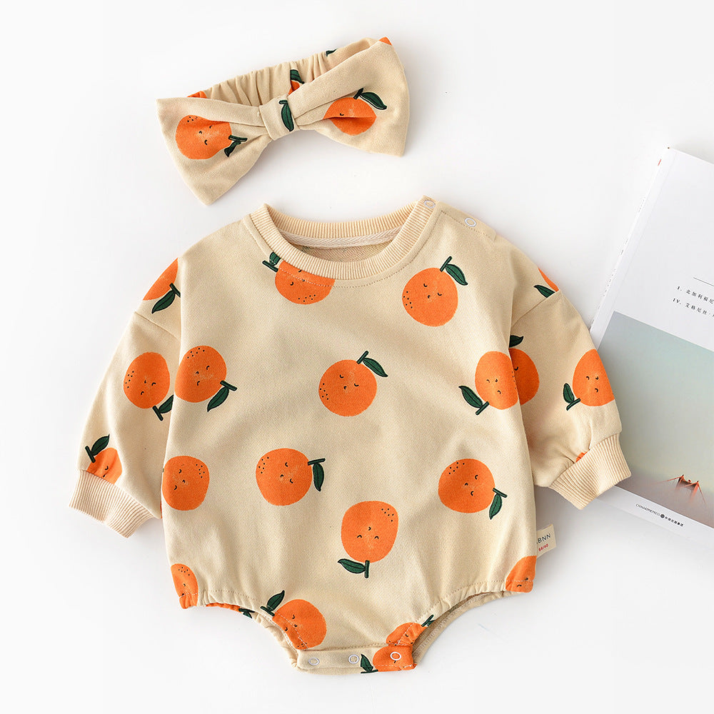 Body de Bebé Estilo Frutal 🍊 | Comodidad & Dulzura Todo el Día