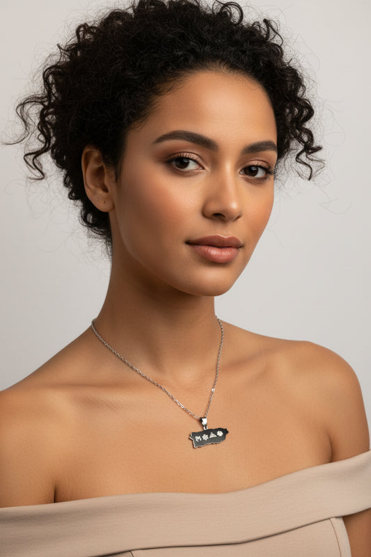 Cadena del mapa de Puerto Rico Signature Edition |DTUPPR