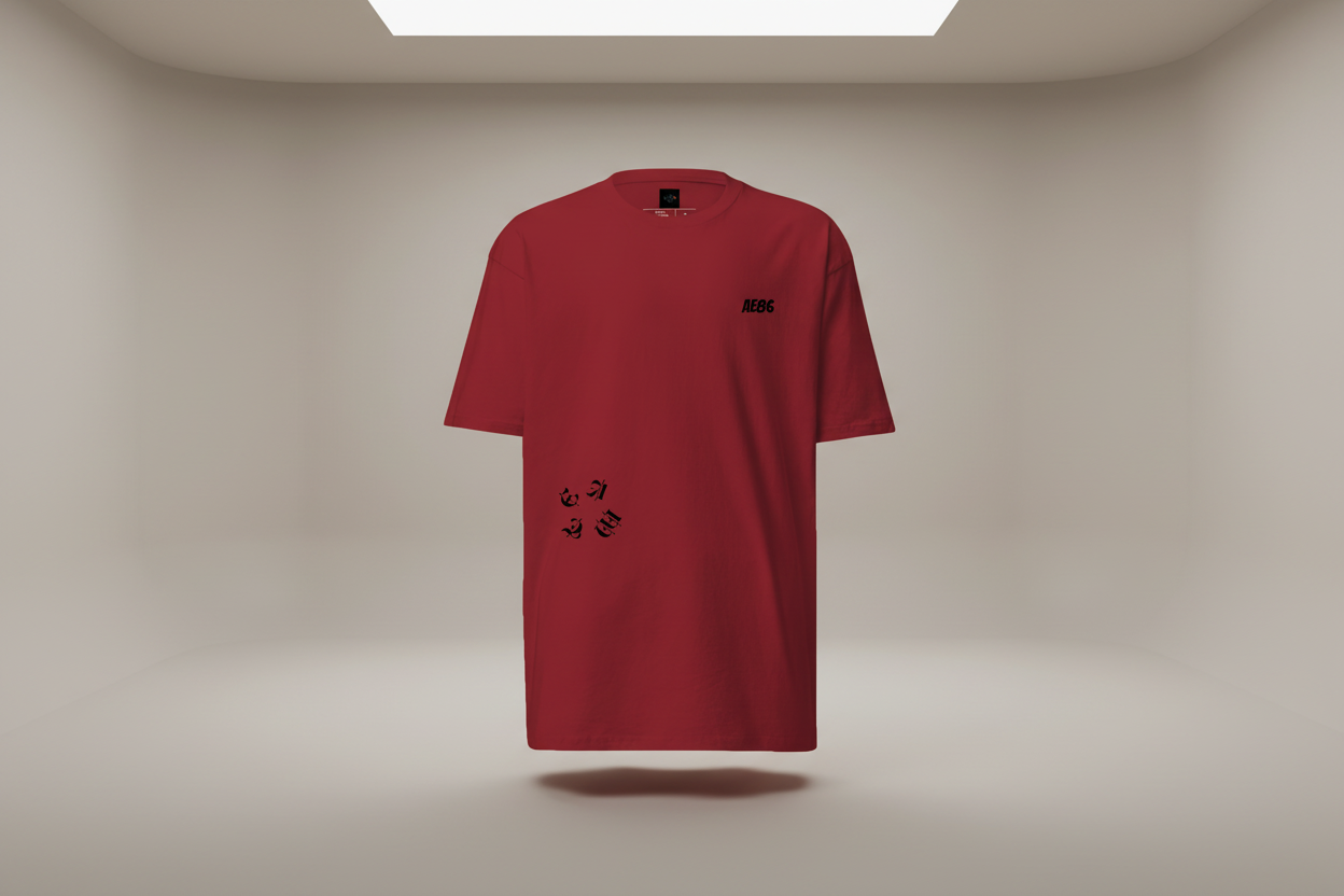 Camiseta Initial-D de Peso Pesado Premium para Hombre | DE TODO UN POCO PR