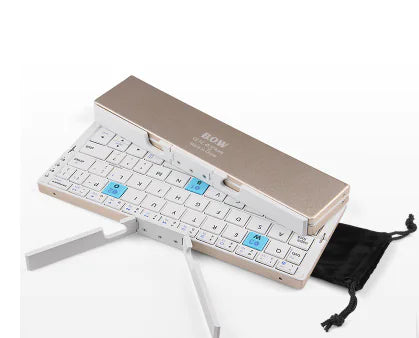 Teclado Inalámbrico Bluetooth Plegable Mini