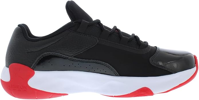 Nike Air Jordan 11 CMFT Low Negro Blanco Gym Rojo Zapatos DM0844-005 - Talla 12 US para Hombre