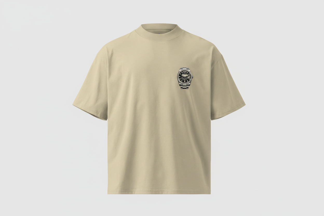 Lux O’Clock Signature White Gold Edition – Camiseta Premium | DTUPPR