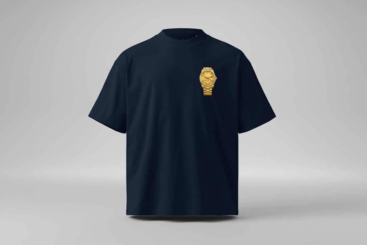 Lux O’Clock Signature Gold Edition – Camiseta Premium   | DE TODO UN POCO PR