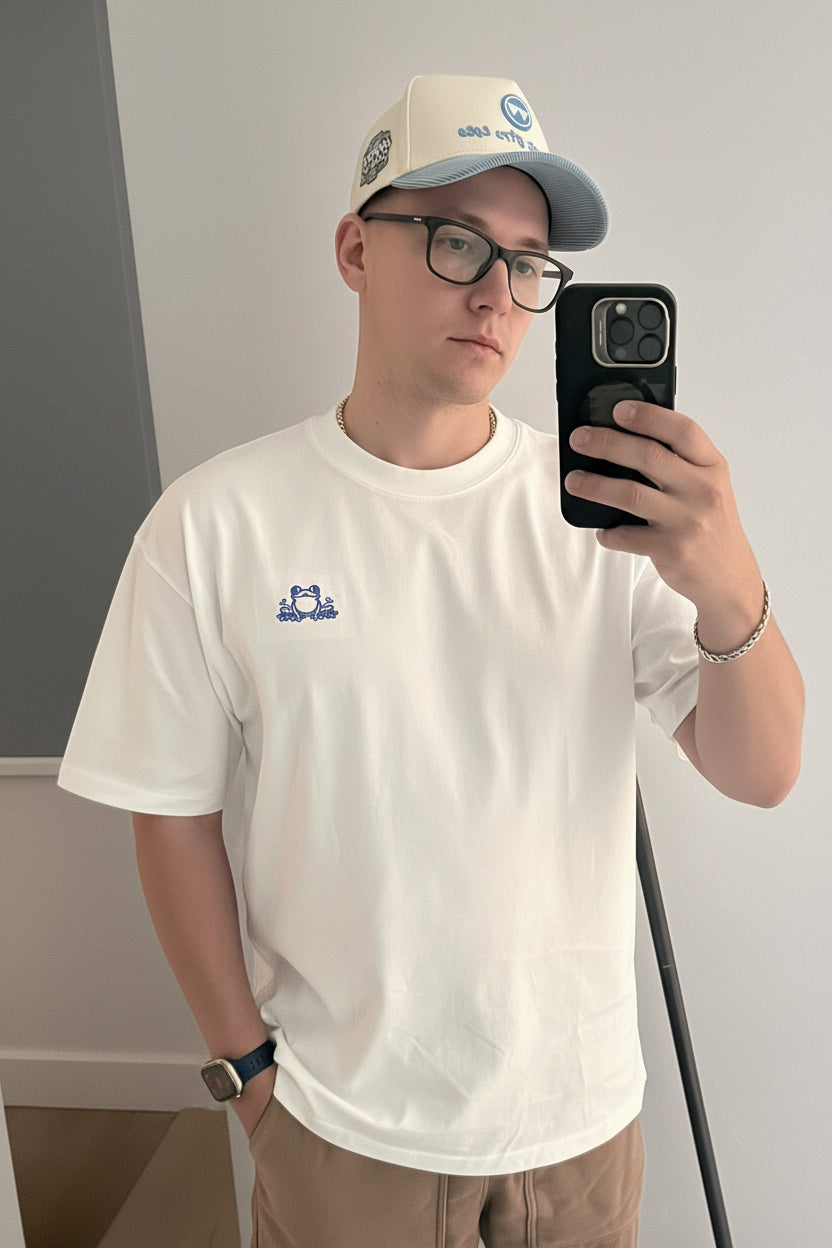 Camisa  Premium Oversized Bordado Mediano D’BORIKÍ™ by DTUPPR -Edición Limitada