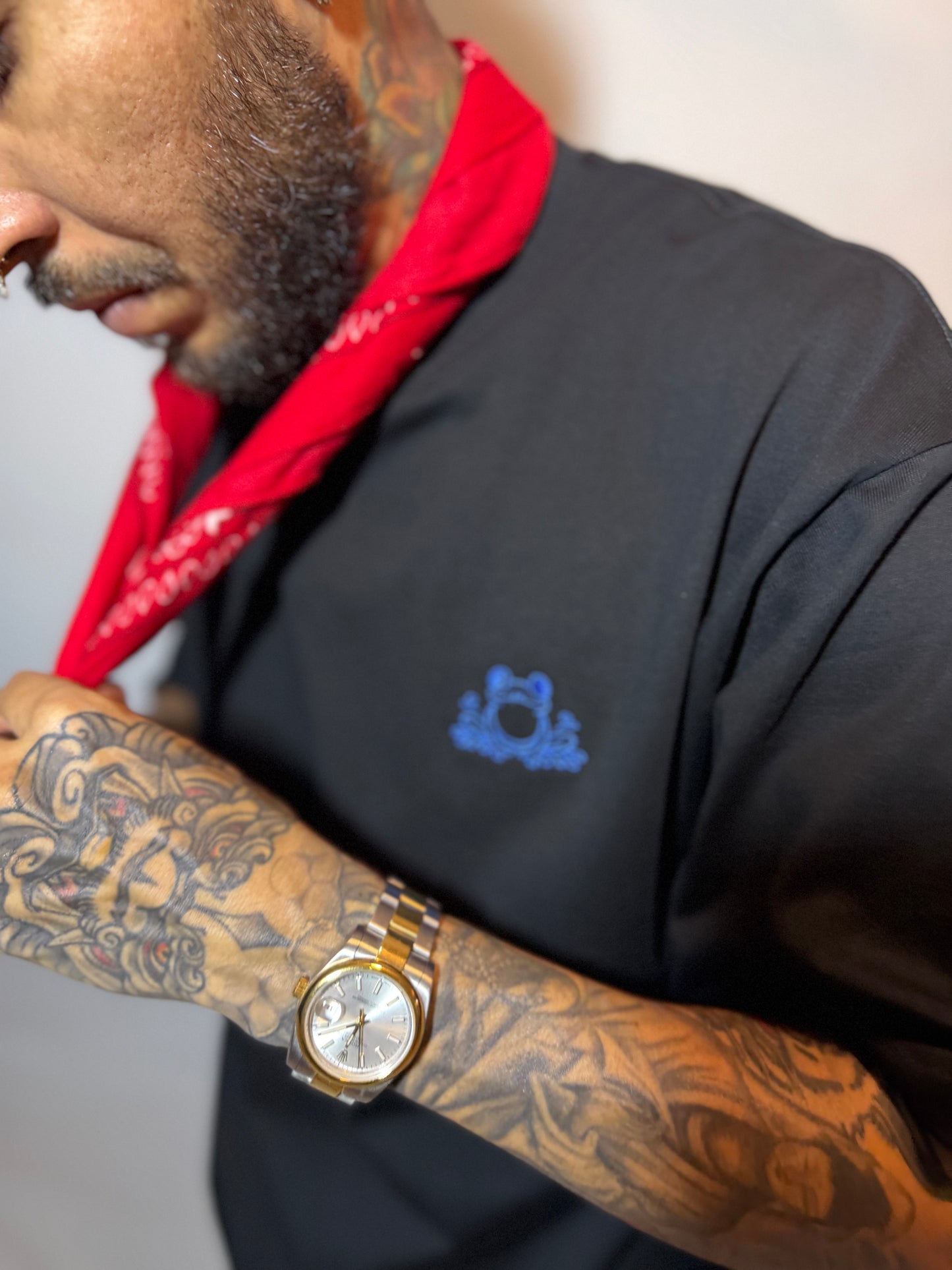 Camisa Premium Oversized Bordado Mediano D’BORIKÍ™ by DTUPPR -Edición Limitada