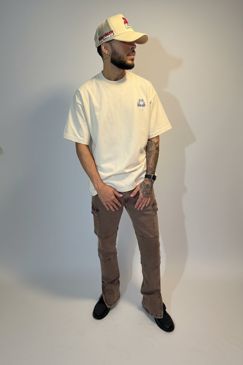Camisa Premium Oversized Bordado Mediano D’BORIKÍ™ by DTUPPR -Edición Limitada