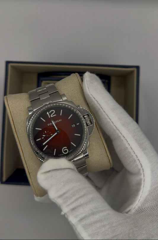 Panerai Luminor Due Burgundy Dial 42mm – Ref. PAM01539