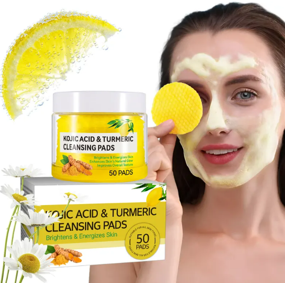 Pads Faciales Kojic & Turmeric Glow ✨