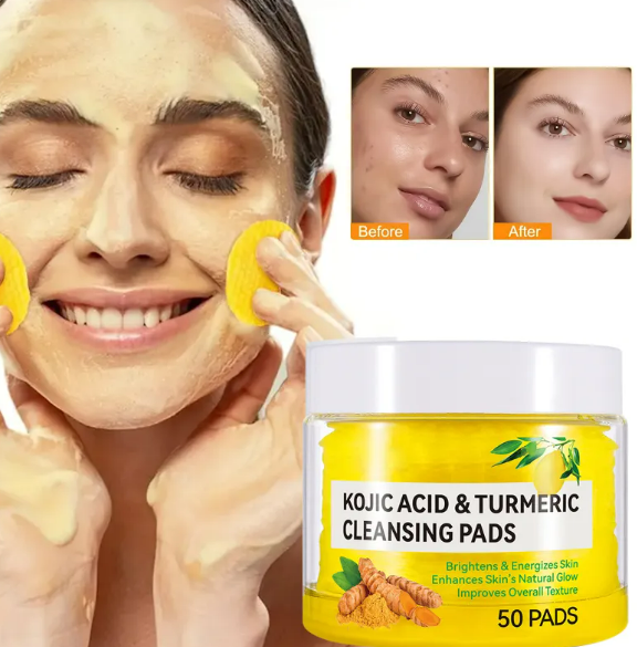 Pads Faciales Kojic & Turmeric Glow ✨