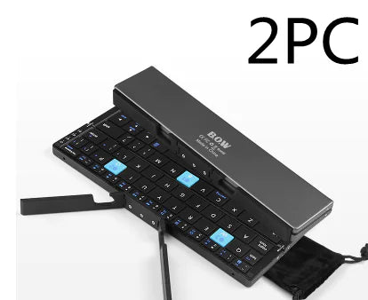 Teclado Inalámbrico Bluetooth Plegable Mini