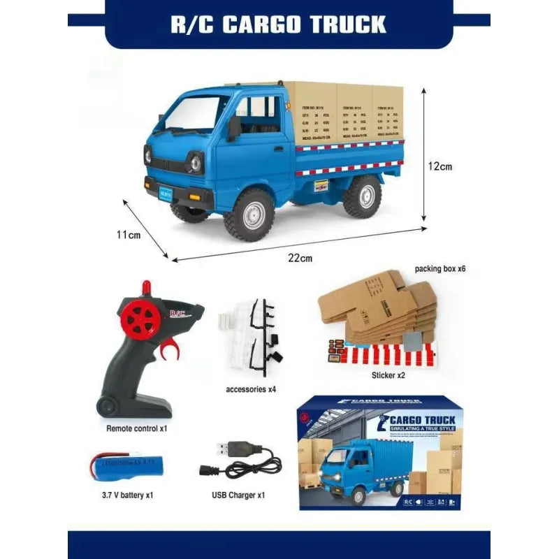 Camión de Carga RC – Diversión en Movimiento