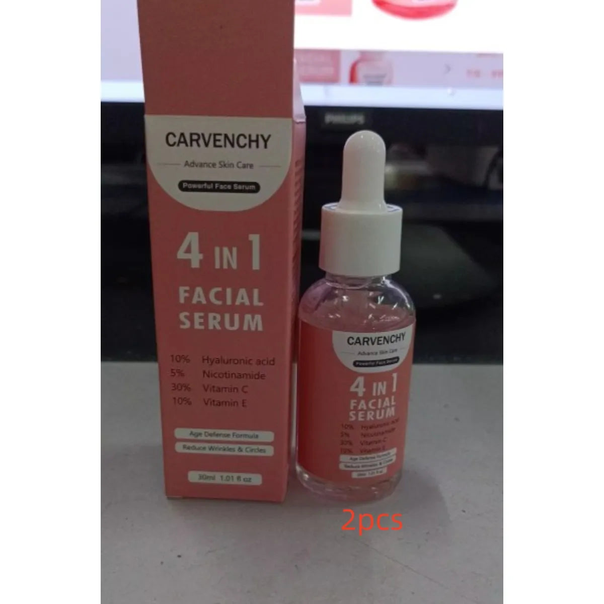 Sérum Facial Glow 4 en 1