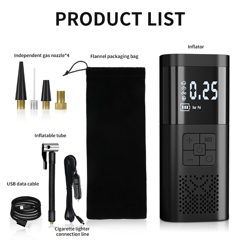 AirPump Pro™ – Compresor Inteligente Portátil para Auto