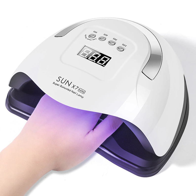Lámpara UV/LED Profesional 220W – Secado Rápido para Uñas Gel