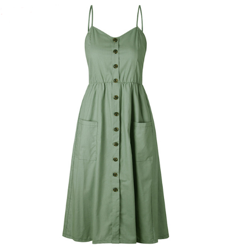 Pattern Print Cami Dress for Women